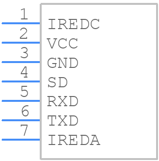 TFBR4650-TR1 - Vishay - PCB symbol