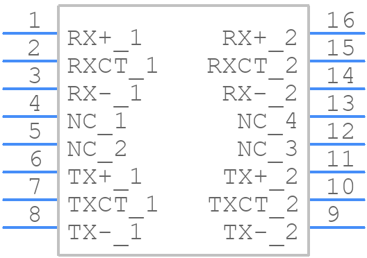 S558-5999-T7-F - Bel - PCB symbol