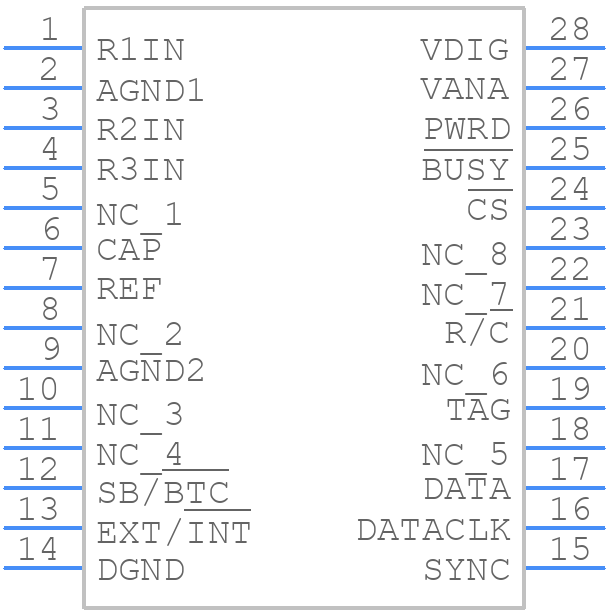 AD977ARSZ - Analog Devices - PCB symbol