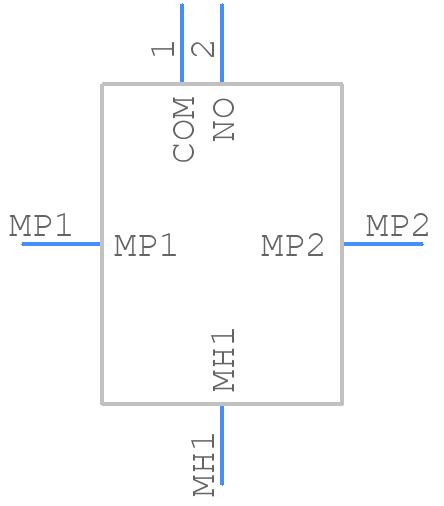 TL-3320-A-F250-Q - E-Switch - PCB symbol