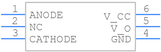 ACPL-W611-560E - Avago Technologies - PCB symbol