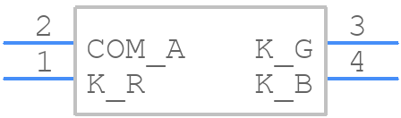 XZCMEDGCBD56W - SunLED - PCB symbol
