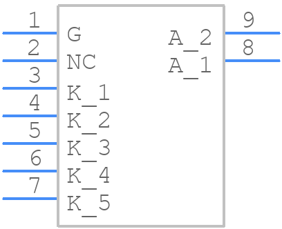 TN3050HP-12L2Y - STMicroelectronics - PCB symbol