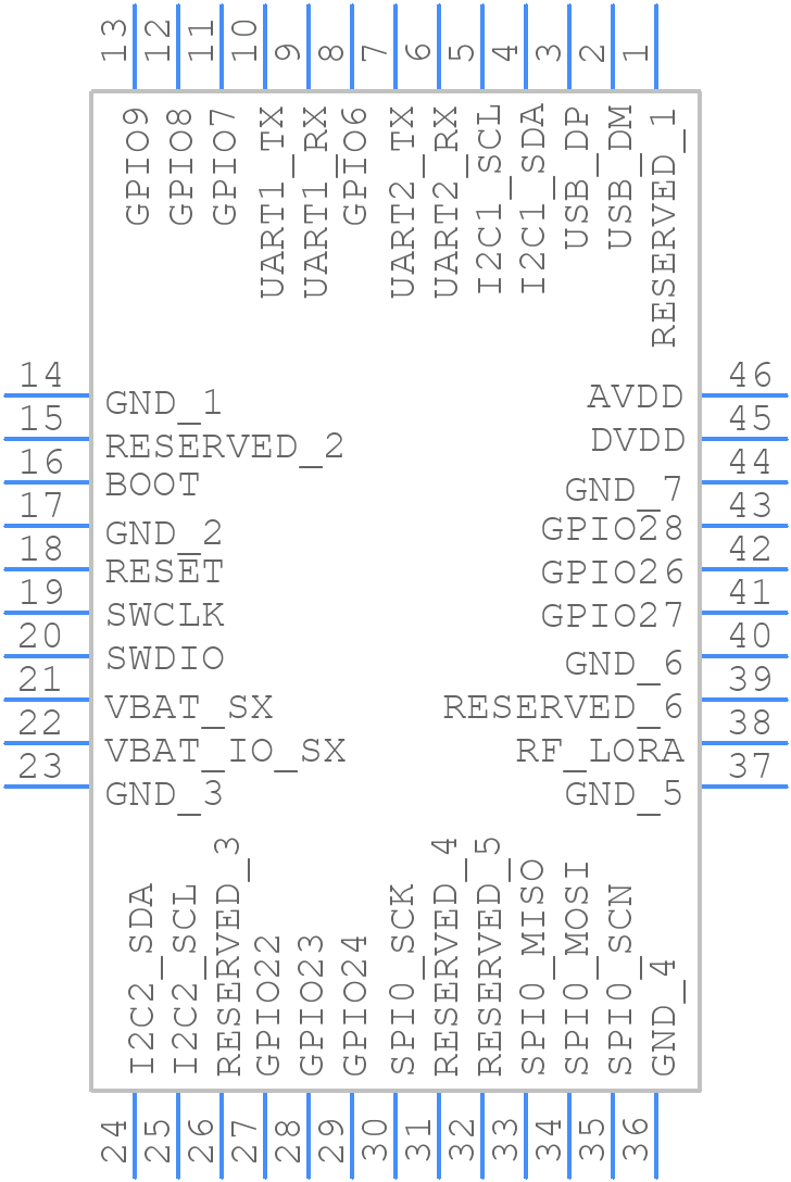 RAK11300 - RAK - PCB symbol