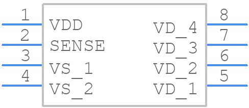 MP9989GS-P - Monolithic Power Systems (MPS) - PCB symbol