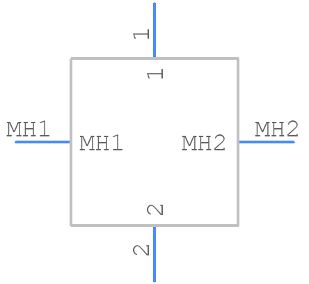 IHTH1500TZEB220M5A - Vishay - PCB symbol