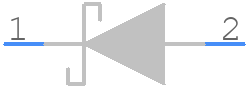 RB068VWM100TR - ROHM Semiconductor - PCB symbol