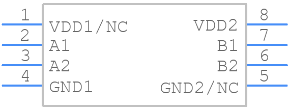 SI8421BD-D-IS - Skyworks - PCB symbol