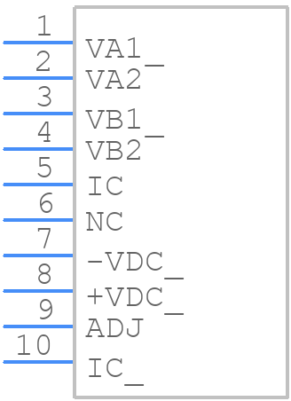 AG9612 - Silvertel - PCB symbol