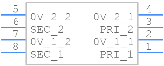 VTX-120-003-615 - VIGORTRONIX - PCB symbol