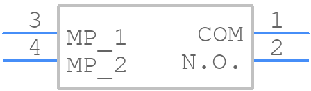 TCH2QR - Diptronics - PCB symbol