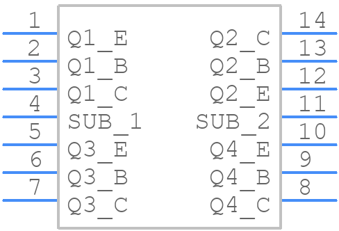 340S114-U - THAT CORPORATION - PCB symbol