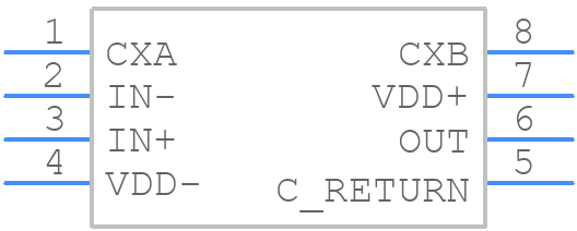 ICL7652PE4 - Texas Instruments - PCB symbol