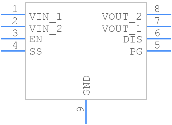 AP22800HB-7 - Diodes Incorporated - PCB symbol