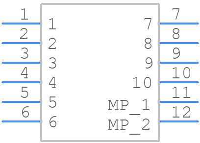 105405-2210 - Molex - PCB symbol