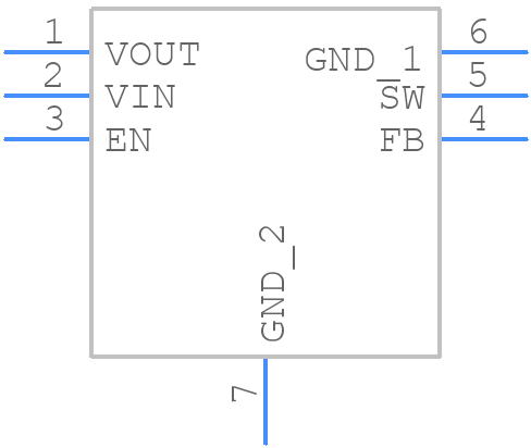 FAN5341UMPX - onsemi - PCB symbol