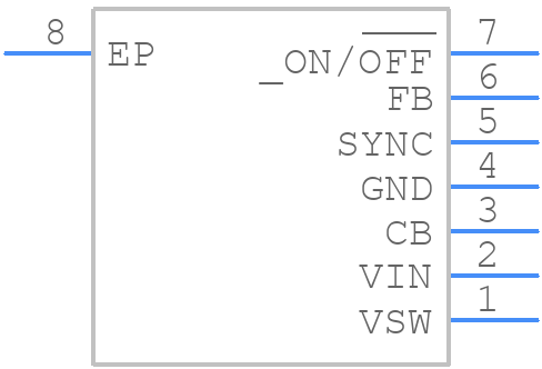 LM2677SX-5.0/NOPB - Texas Instruments - PCB symbol