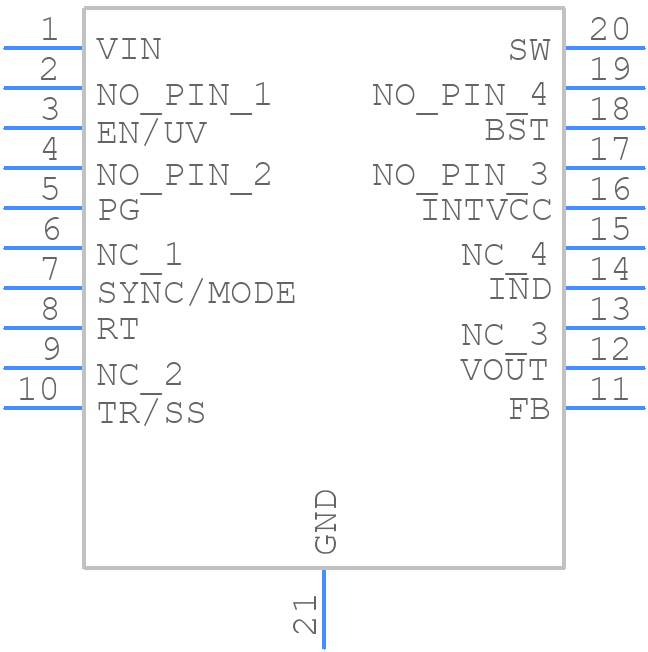 LT8631IFE#PBF - Analog Devices - PCB symbol