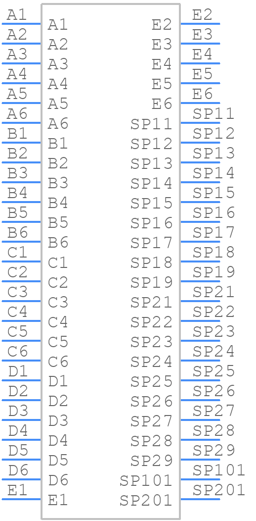 1710908417 - Molex - PCB symbol