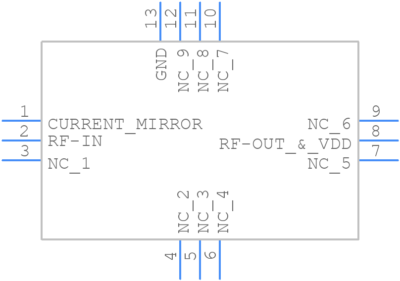 PMA3-14LN+ - Mini-Circuits - PCB symbol