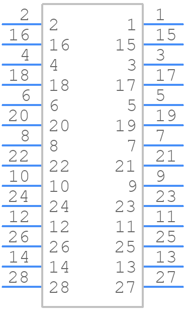 39910-0114 - Molex - PCB symbol