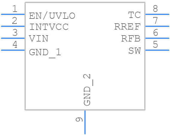 LT8304HS8E#PBF - Analog Devices - PCB symbol