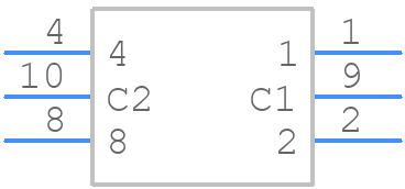 NDFR16P - NKK Switches - PCB symbol