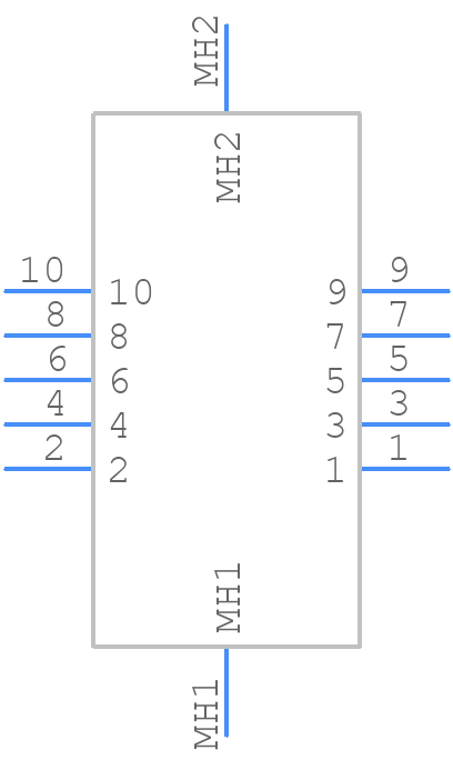39-27-1103 - Molex - PCB symbol
