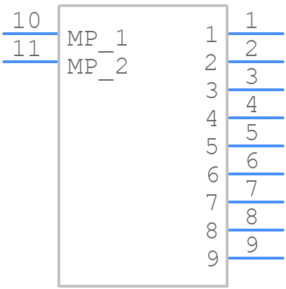2147210090 - Molex - PCB symbol