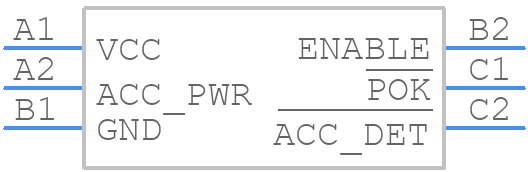 LM34904ITM/NOPB - Texas Instruments - PCB symbol
