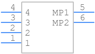 2080333042 - Molex - PCB symbol