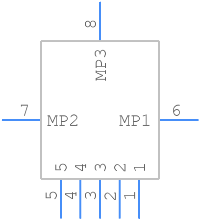 2080352052 - Molex - PCB symbol