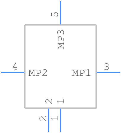 2080353024 - Molex - PCB symbol