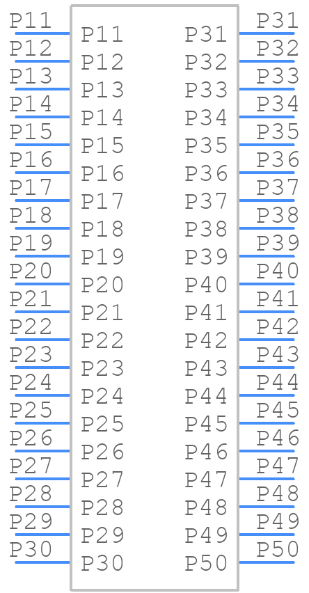 46436-9204 - Molex - PCB symbol