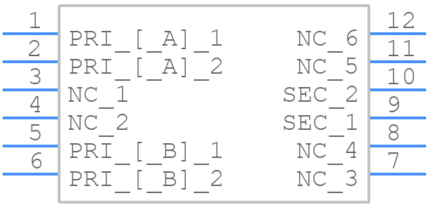 GA3550-BLD - COILCRAFT - PCB symbol