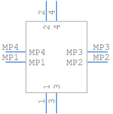 501951-0450 - Molex - PCB symbol