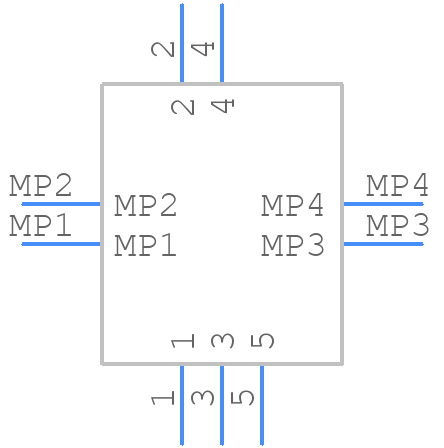 501951-0550 - Molex - PCB symbol