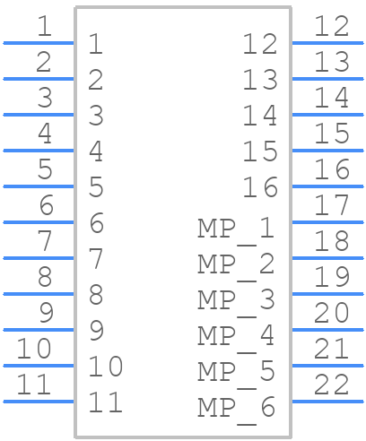 505070-1642 - Molex - PCB symbol