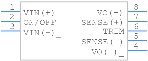 iQE48010A150V-007-R - TDK Lambda - PCB symbol