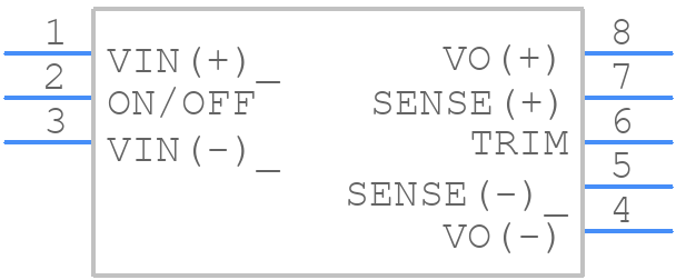 iQE48017A120V-000-R - TDK Lambda - PCB symbol