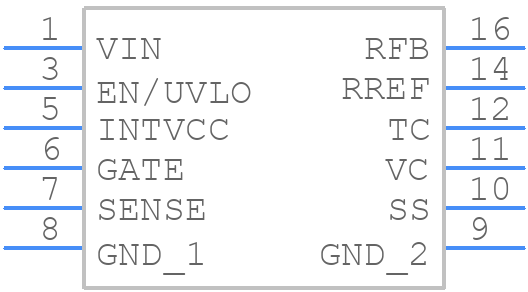 LT3748HMS#PBF - Analog Devices - PCB symbol