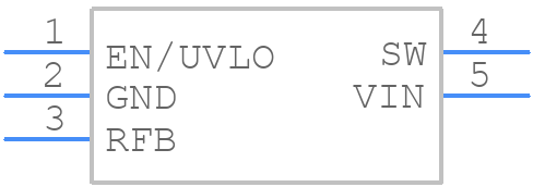 LT8300IS5#TRPBF - Analog Devices - PCB symbol