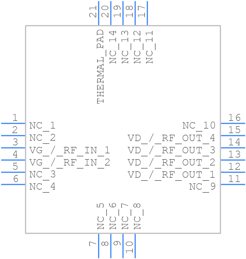 TGF2978-SM - Qorvo - PCB symbol