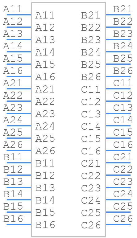 78353-2001 - Molex - PCB symbol