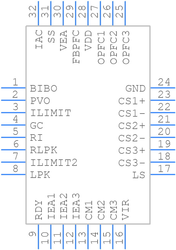 FAN9673Q - onsemi - PCB symbol