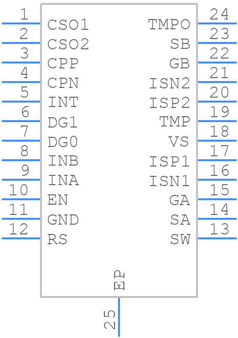 2ED2410EMXUMA1 - Infineon - PCB symbol