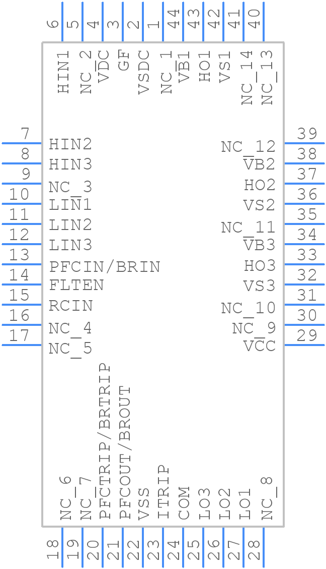 IRS26302DJTRPBF - Infineon - PCB symbol