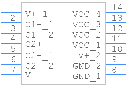 MAX681ESA - Analog Devices - PCB symbol