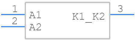BAS70-05-QR - Nexperia - PCB symbol