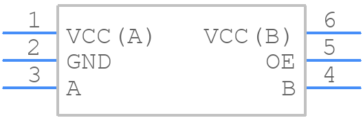 NXB0101GWH - Nexperia - PCB symbol